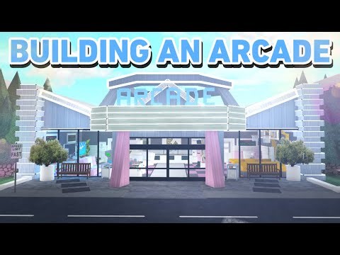 BUILDING AN ARCADE IN MY BLOXBURG CITY