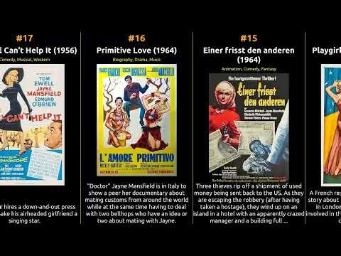 Jayne Mansfield - Best movies