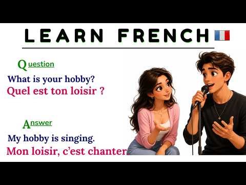 Everyday life FRENCH CONVERSATIONS You Must Know | Learn French | Easy French: Apprendre le français