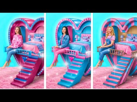 We Gave This House a Pink vs Blue Makeover… It Escalated FAST 😳🔥