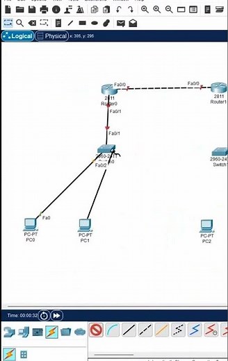 Basic Network Design in CISCO Packet Tracer