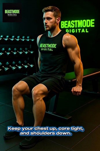 Triceps Bench Dips Tutorial | Perfect Form, Beginners to Advanced | Build Muscle FAST