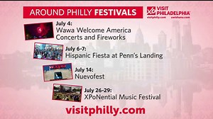 Visit Philadelphia TV Spot, 'Around Philly Festivals: July'