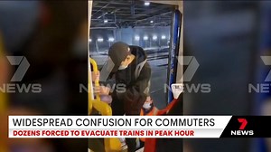 9.9K views · 69 reactions | Adelaide rail commuters were forced to evacuate onto the tracks after a glitch ground two separate electrified lines to a halt. The department is being tight-lipped about what went wrong. The latest in 7NEWS Adelaide at 6pm | www.7NEWS.com.au #7NEWS | 7NEWS Adelaide | Facebook