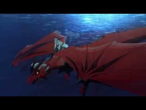 Nina learns to transform into a dragon