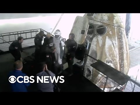 SpaceX Crew-10 returns from ISS after five months | full video