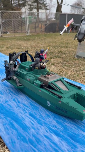 GI Joe Dragonfly vs Cobra Water Moccasin #gijoe #cobra #hasbro #toys #3dprint