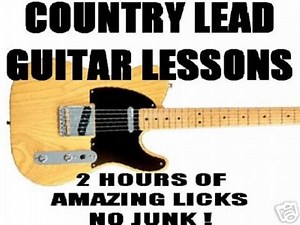 Country lead guitar lessons Scott Grove
