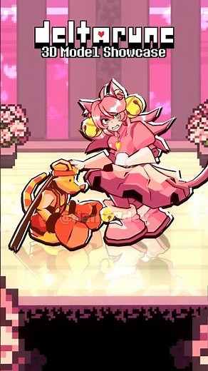 Pink & Orange in 3D! | Deltarune Showcase