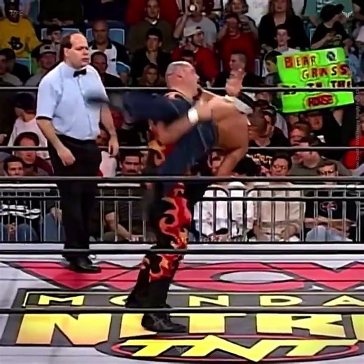 Bam Bam Bigelow vs Rey Mysterio Jr. - WCW Monday Nitro 1999 Highlights #wwe #shorts #viral #trending