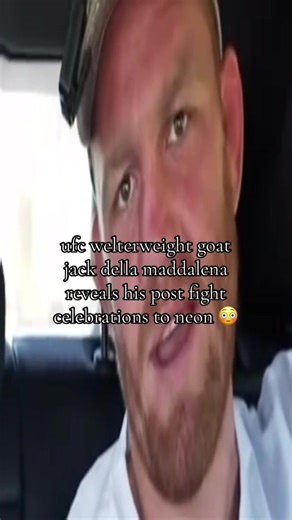 Jack Della Maddalena's Neon Post Fight Celebration
