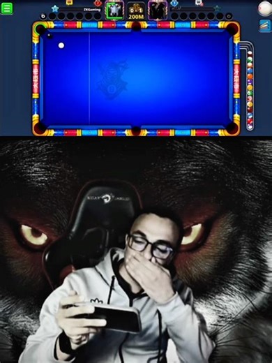 😱 Kiss Shot + Cam = MAGIC | 8 ball pool #8ballpool