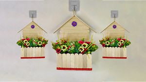 291K views · 4.9K reactions | Cardboard & Ice Cream Stick Magic! ✨ DIY Craft Ideas You’ll Love! ️ | JK Creation | Facebook