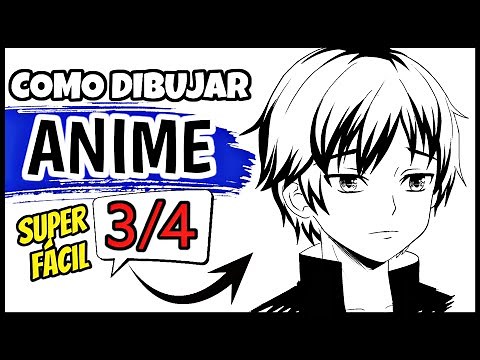 Aprende a Dibujar un ROSTRO de Anime en 3/4 con estos TRUCOS!