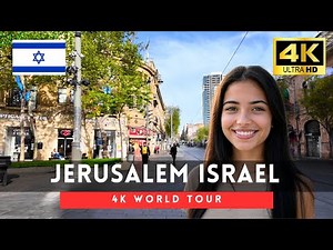 🇮🇱Jerusalem 4k walk - Israel 4K Morning Walking Tour｜Apr 2025