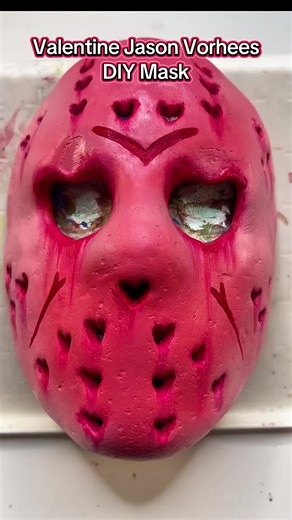 DIY Jason Vorhees Valentine's Day Mask Tutorial