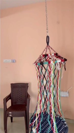 How to Tie Jhula at Home Safely | Easy Swing Setup 🏡