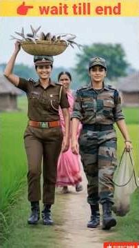 👮👮‍♂️ माँ की ममता ने बदल दी किस्मत बेटा IPS बेटी फौजी #army​ #ips​ #motivation​ #shortfeed​ #facts