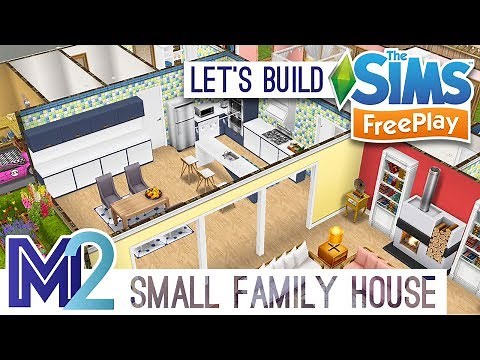 Sims FreePlay - Let's Build a Small Family House (Live Build Tutorial)