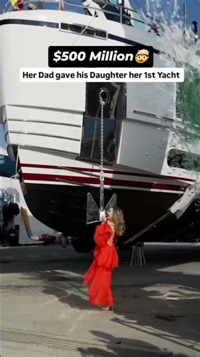 $500 Million Yacht Launch 🍾🛥️ | The Iconic Champagne Christening Tradition 👑✨ Alina Emelianenko