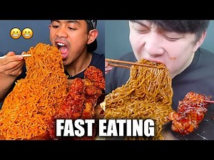 FAST EATING MUKBANGERS 😳