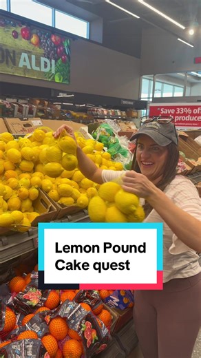 Sarah's Lemon Pound Cake Quest