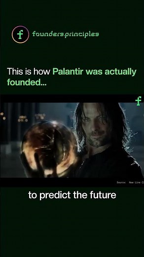 This is how Palantir was actually founded #technology #entrepreneurship #innovation