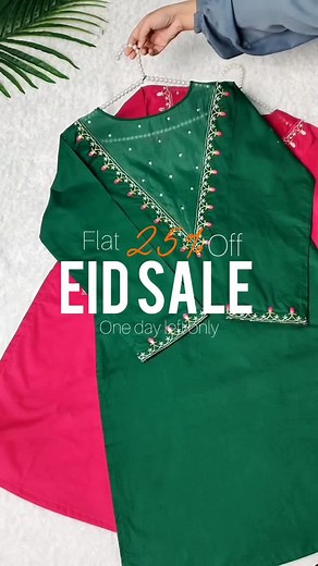 polkadots.pk on Instagram: "✨ THE EID CELEBRATION ISN’T OVER YET! ✨ Our FLAT 25% OFF is still going strong on the website — and so is your chance to slay this season! 💃🏼🌙 Missed out earlier? This is your moment. Scroll. Click. Garb your fav articles before they vanish! 🛍️🔥 From festive glam to everyday chic, EVERYTHING is 25% OFF — no codes, no catches, just pure fashion joy. 💕 But not for long… ⏳ #Flat25Off #EidSaleContinues #StillLive #ShopNow #StyleRush #EidLooks #FashionFix #WardrobeRe