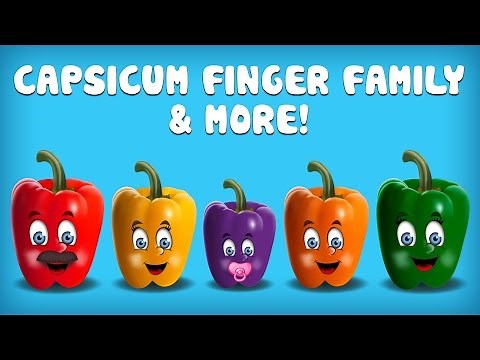Capsicum Finger Family Collection | Top 10 Finger Family Collection | Finger Family Songs