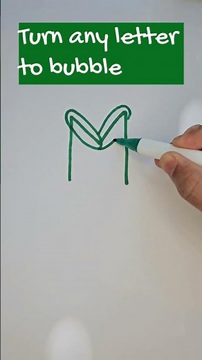 Turn any letter to bubble 🤔