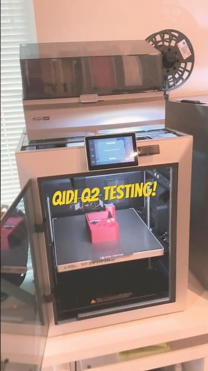 First Print on the Qidi Q2 w/ Qidi Box