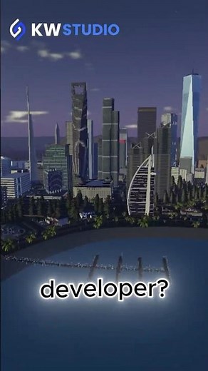🏙️ This Roblox City Map Is For Sale on KW Studio #shorts