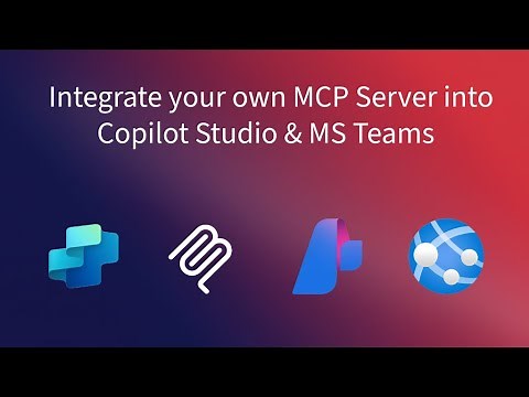 MCP Server + Copilot Studio: Build Custom AI Agents for Microsoft Teams