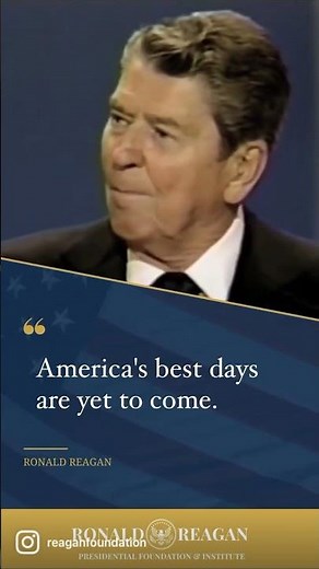 America’s Best Days are Yet To Come: Address at the 1992 RNC 8/17/1992