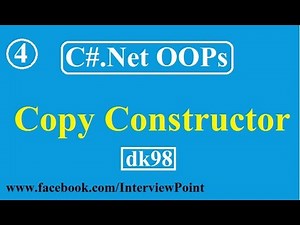 C# Copy Constructor