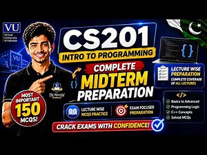 CS201 Midterm Preparation 2026 | Cs201 Midterm Paper 2026 | By The Merciful Academy