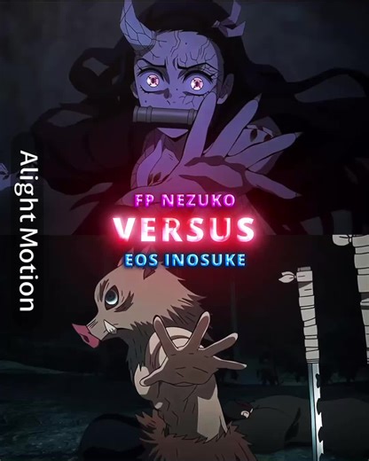 Nezuko vs Inosuke: A Clash of Full Potentials