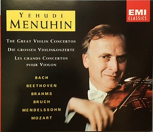 Yehudi Menuhin, Bach, Beethoven, Brahms, Bruch, Mendelssohn, Mozart - The Great Violin Concertos