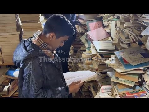 A "book treasure" in a basement in the heart of Baghdad draws readers from all around the city