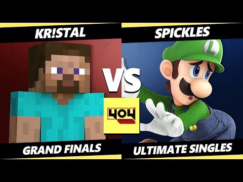 4o4 Weekly 70 GRAND FINALS - Kr!stal (Steve) Vs. Spickles (Roy, Luigi) Smash Ultimate - SSBU