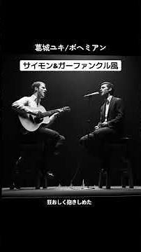 【衝撃】葛城ユキの「ボヘミアン」をサイモン&ガーファンクル風にアレンジしたら名曲すぎた…