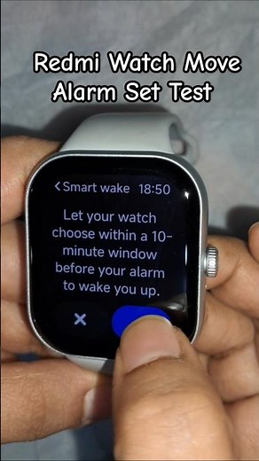 Redmi Watch Move Alarm Set Test 2025#redmiwatchmove#redmiwatch#xiaomi#amoledscreen#shorts#tech#redmi