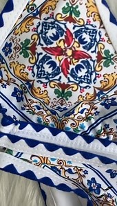 Watch triangle floral bikini set on Amazon Live