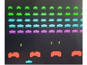 Fully hardwired Space Invaders in BSV