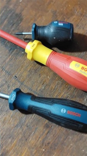 Bosch Screwdrivers #vde #tools