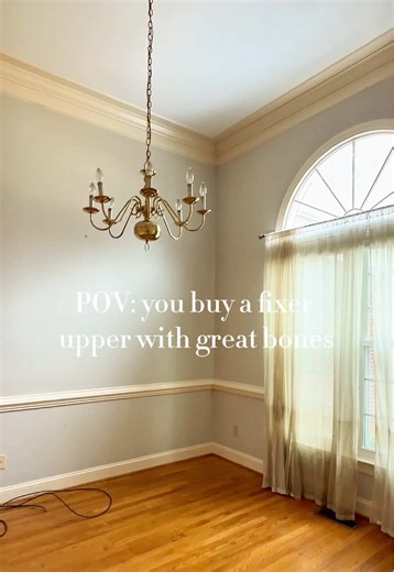 Can you see the potential? ✨ I haven’t flipped a house since 2024 because we’ve been focused more on new construction, but I’m excited to get started on this & flex my flipping muscles again 😂 I just love the layout of this home, it feels like a spacious ranch home on the 1st floor with 3 bedrooms and then it also has a bonus room, bed room, and full bath upstairs! Fresh paint, cabinets, vanities, countertops, tile, lights, hardwoods, & carpet, coming right up! Follow along to see the reveal in