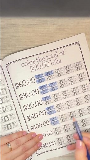 Counting bills builds real-life math skills students will actually use!