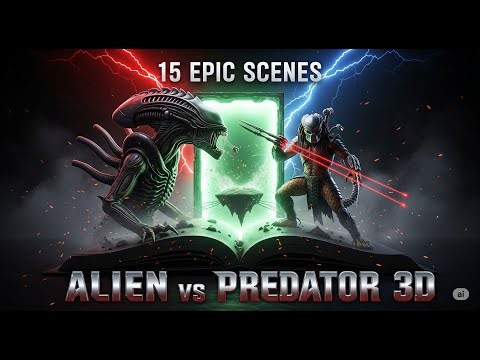 ALIEN vs PREDATOR: 15 Epic 3D Character Reveals (Full Animated Showcase)