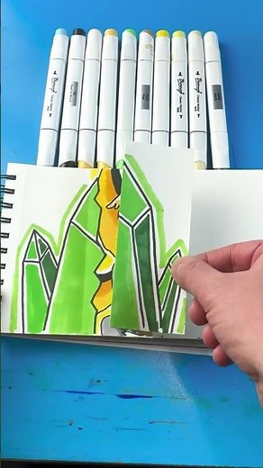 How to Draw Mothra Surprise Fold!!! #godzillaxkongthenewempire #artlandhowtodraw #shorts