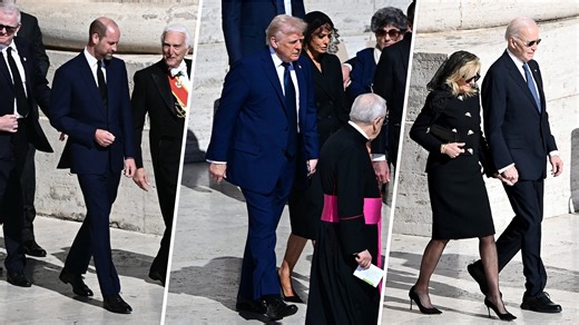 Leaders from around the world attend funeral of Pope Francis